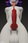 animal_genitalia animal_penis anthro balls big_tongue canine_genitalia canine_penis fur genital_focus genitals hair knot male open_mouth penis penis_focus purple_hair solo text tongue vrchat_model white_body white_fur zelferry zelferry_(character) 2025 2:3 3d_(artwork) absurd_res blender_(artwork) digital_media_(artwork) hi_res signature url