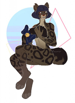 accessory amputee anthro bell disability fur furgonomics hair looking_at_viewer male missing_arm nude scar simple_background solo tail tail_accessory tail_bell letsdrawcats clouded_leopard felid mammal pantherine digital_media_(artwork) hi_res