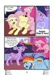 absurd_res amaichix anus ass_up bodily_fluids butt clitoris comic dialogue earth_pony english_text equid equine explicitly_stated_nonconsent female female/female feral fluttershy_(mlp) friendship_is_magic genital_fluids genitals group hasbro hi_res horn horse love_potion mammal my_little_pony mythological_creature mythological_equine mythology pegasus pinkie_pie_(mlp) pony pussy rainbow_dash_(mlp) text twilight_sparkle_(mlp) vaginal_fluids winged_unicorn wings