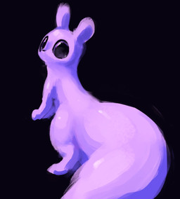 ambiguous_gender big_tail biped black_eyes black_nose feral glistening glistening_body glistening_skin head_tilt huge_tail light looking_at_viewer looking_back looking_back_at_viewer monotone_body mouthless nude pose semi-anthro side_view simple_background solo standing tail thick_tail white_body white_ears white_skin white_tail efi rain_world videocult survivor_(rain_world) slugcat 2025 colored digital_media_(artwork) digital_painting_(artwork) hi_res lighting painting_(artwork) portrait shaded