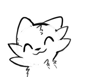 eyes_closed profanity solo resachii sachii_(resachii) mammal mustelid 2024 4:3 absurd_res animated animated_gif hi_res short_playtime sketch