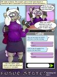 anthro big_breasts breasts clothed clothing eyewear female glasses horn text eeekay fugue_(eeekay) lethe_(eeekay) bovid caprine domestic_sheep mammal sheep 2015 3:4 comic english_text hi_res