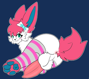 animal_genitalia animal_penis anus balls big_balls big_butt big_penis blush bodily_fluids butt canine_genitalia canine_penis clothed clothing erection feet feral foot_focus fur genital_fluids genitals hair huge_balls huge_butt huge_penis hyper hyper_balls hyper_genitalia hyper_penis knot knotted_penis legwear looking_at_viewer looking_back male pawpads paws penis presenting presenting_anus presenting_balls presenting_hindquarters presenting_penis simple_background smile solo spreading stockings tail thick_thighs white_body wide_hips sodaduv nintendo pokemon smoothie_(sylveon) eeveelution generation_6_pokemon mammal pokemon_(species) sylveon alpha_channel digital_media_(artwork) hi_res