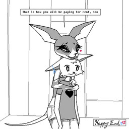 age_difference anthro clothing dialogue duo eyelashes female fur hairless happy_ending heart_symbol hug imminent_sex inner_ear_fluff male older_female ribbons shirt tail text topwear tuft white_body white_fur young younger_male naircat femnair shadow_(naircat) domestic_cat felid feline felis hairless_cat mammal sphynx_(cat) 1:1 aliasing binary_drawing comic digital_drawing_(artwork) digital_media_(artwork) english_text adopted_(lore) adopted_son_(lore) adoptive_mother_(lore) mother_(lore) mother_and_child_(lore) mother_and_son_(lore) parent_(lore) parent_and_child_(lore) parent_and_son_(lore) son_(lore)
