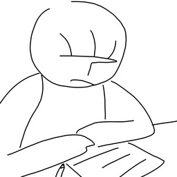 clothed clothing female not_furry paper pencil_(object) simple_background solo the_weaver toybox_pals anon human mammal black_and_white comic monochrome