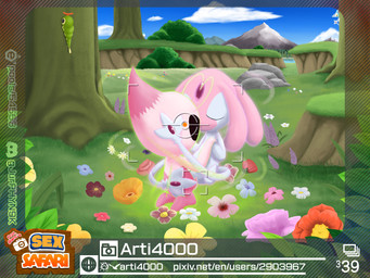 camera_hud duo female genitals male male/female penis text arti4000 new_pokemon_snap nintendo pokemon pokemon_snap prof_blanc's_sex_safari artibii_(arti4000) azelf caterpie celebi generation_1_pokemon generation_2_pokemon generation_4_pokemon legendary_pokemon mesprit pokemon_(species) shiny_pokemon 4:3 absurd_res hi_res url