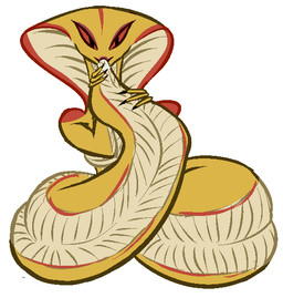 anthro apode breasts claws female legless non-mammal_breasts nude red_eyes serpentine snake_hood solo jam_(artist) x-com draconcopode naga reptile scalie snake viper_(x-com) 2015 aliasing binary_drawing digital_drawing_(artwork) digital_media_(artwork)
