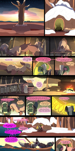 boat dialogue fantasy female feral fish_hook fishing_net harpoon hook hut lake male melee_weapon net polearm spear sunset text vehicle water watercraft weapon thepatchedragon dragonscape mythology gila_(thepatchedragon) dinosaur dragon drekir mythological_creature mythological_scalie prehistoric_species reptile scalie theropod absurd_res comic english_text hi_res multiple_scenes
