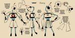 1_eye antennae_(anatomy) floating_fingers machine male robot_joints solo text toony teebsly salem_(tinybeasts) humanoid robot robot_humanoid english_text model_sheet