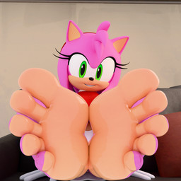 5_toes anthro biped clothed clothing eyelashes feet female foot_fetish foot_focus front_view green_eyes hair humanoid_feet panties pink_hair plantigrade pupils red_clothing smile soles solo toes underwear twintails3d sega sonic_the_hedgehog_(series) amy_rose eulipotyphlan hedgehog mammal 1:1 3d_(artwork) digital_media_(artwork) hi_res