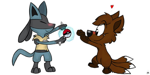 <3 ambiguous_gender black_fur blue_fur blush brown_fur canine duo eyes_closed fox fur kippykat lucario mammal nintendo plain_background pokéball pokémon smile teeth video_games
Rating: Safe
Score: 4
User: DeltaFlame
Date: March 01, 2015 <3 ambiguous_gender black_fur blue_fur blush brown_fur canine duo eyes_closed fox fur kippykat lucario mammal nintendo plain_background pokéball pokémon smile teeth video_games
Rating: Safe
Score: 4
User: DeltaFlame
Date: March 01, 2015