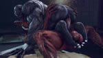 5_fingers alley anal anal_penetration athletic athletic_male balls big_balls big_butt big_penis black_body bouncing_balls butt butt_grab cowgirl_position duo eye_contact feet fingers foot_on_balls from_front_position genitals hand_on_butt long_tongue looking_at_another looking_at_partner lying male male/male male_penetrated male_penetrating male_penetrating_male moan muscular muscular_male on_back on_bottom on_ground on_top penetration penis red_body sex sharp_teeth smile teeth tongue tongue_out vein veiny_arms veiny_penis rayhuma marvel carnage_(marvel) venom_(marvel) alien goo_creature goo_humanoid humanoid monster symbiote 2023 3d_(artwork) 3d_animation animated better_version_at_paywall digital_media_(artwork) high_framerate no_sound short_playtime source_filmmaker_(artwork) webm
