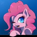 2013 alpha_channel blue_eyes equine female friendship_is_magic fur hair hooves horse looking_at_viewer mammal my_little_pony one_eye_closed pink_fur pink_hair pinkie_pie_(mlp) pony portrait raikoh-illust smile solo tongue wink
Rating: Safe
Score: 7
User: anthroking
Date: December 14, 2013