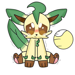 3_toes blush bodily_fluids brown_eyes desperation feet female full_bladder leaf leaf_ears leaf_tail omorashi pawpads pink_pawpads shaking simple_background sitting sitting_on_ground solo tail tears toes trembling urine_meter white_background shinysylbreon444 nintendo pokemon eeveelution generation_4_pokemon leafeon pokemon_(species) 1:1 low_res
