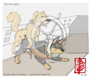 anal animal_genitalia canine_genitalia duo feral forced forced_knotting genitals knot knotting male male/male penetration text fennec_(artist) disney pixar up_(film) alpha_(up) dug_(up) bird_dog canid canine canis dobermann domestic_dog golden_retriever hunting_dog mammal pinscher retriever english_text