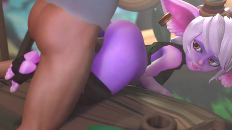 anal anal_penetration big_butt bouncing_butt breasts butt clothing doggystyle dominant duo female female_penetrated from_behind_position genitals hair humanoid_pointy_ears larger_dom larger_male legwear looking_pleasured male male/female male_penetrating male_penetrating_female penetration penile penile_penetration penis penis_in_ass pointy_ears sex shortstack size_difference small_breasts smaller_female thick_thighs thigh_highs vulva white_hair wide_hips rougenine league_of_legends riot_games tencent tristana_(lol) human humanoid mammal yordle 16:9 3d_(artwork) 3d_animation animated digital_media_(artwork) no_sound short_playtime video widescreen
