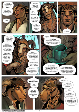 5_fingers anthro big_muscles black_hair brown_eyes building clothed clothed_anthro clothed_male clothing concern container cup curled_horn curly_hair detailed_background dialogue digtial_drawing_(artwork) duo eyebrows facial_hair fantasy fingers hair horn large_male male muscular muscular_anthro muscular_arm muscular_male serious_expression serious_face smile speech_bubble tea_cup text thick_eyebrows purplebirdman roshim_(purplebirdman) bovid caprine mammal sheep 2024 better_version_at_paywall colored comic detailed digital_media_(artwork) english_text multiple_scenes shaded url