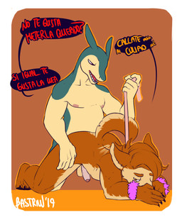 2019 all_fours anal anal_penetration anthro ass_up balls bastriw_(artist) bdsm belt canid canine canis collar dialogue digital_media_(artwork) doggystyle domestic_dog domination duo erection from_behind_position fur hair handcuffs hi_res humanoid humanoid_penis leash leash_pull male male/male male_penetrated male_penetrating mammal nintendo nipples nude penetration penis pokémon pokémon_(species) quil_(yodishy) sex shackles simple_background smile submissive submissive_male text typhlosion video_games
Rating: Explicit
Score: 10
User: SiriusWolfus
Date: March 15, 2019 2019 all_fours anal anal_penetration anthro ass_up balls bastriw_(artist) bdsm belt canid canine canis collar dialogue digital_media_(artwork) doggystyle domestic_dog domination duo erection from_behind_position fur hair handcuffs hi_res humanoid humanoid_penis leash leash_pull male male/male male_penetrated male_penetrating mammal nintendo nipples nude penetration penis pokémon pokémon_(species) quil_(yodishy) sex shackles simple_background smile submissive submissive_male text typhlosion video_games
Rating: Explicit
Score: 10
User: SiriusWolfus
Date: March 15, 2019