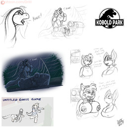 animal_noises anthro asking asking_another before_and_after big_breasts breast_expansion breasts car clothing come_on_(interjection) dialogue duo expansion exposed_breasts female honk interjection nipple_piercing nipples non-mammal_breasts open_mouth piercing question simple_background talking_to_another text transformation vehicle yes-no_question drxii jurassic_park kobold_quest sega sonic_the_hedgehog_(series) universal_studios untitled_goose_game amy_rose amy_rose_the_werehog blueberry_kobold gooseberry_kobold rouge_the_bat bat eulipotyphlan european_hedgehog hedgehog kobold mammal reptile scalie werecreature wereeulipotyphlan werehog 1:1 2019 digital_media_(artwork) english_text hi_res