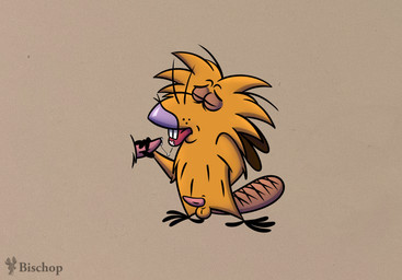 4_fingers 4_toes anthro balls biped bodily_fluids buckteeth cum duo erection eyes_closed feet fellatio fingers fur genital_fluids genitals hand_behind_back licking male nude oral penile penis purple_nose semi-anthro sex simple_background solo_focus standing tapering_penis teeth toes tongue tongue_out whiskers yellow_body yellow_fur johnofe nickelodeon the_angry_beavers norbert_beaver beaver mammal rodent hi_res