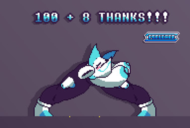 blue_hair female hair machine solo tail thick_thighs pseudare deltarune undertale_(series) tasque_manager domestic_cat felid feline felis mammal robot robot_anthro tasque animated digital_media_(artwork) hi_res pixel_(artwork) pixel_animation