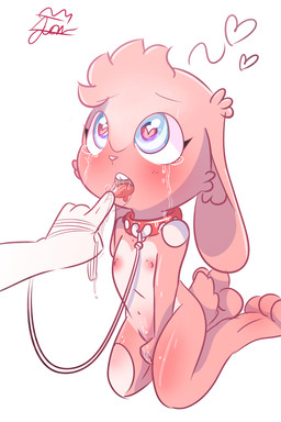 anthro bdsm bodily_fluids bondage bound breasts butt collar crying drooling duo female finger_fetish finger_lick finger_play fingers genitals hair hand_between_legs happy_slave heart_eyes heart_symbol leash licking loli looking_up saliva sex sex_slave simple_background slave solo_focus tears tongue tongue_out vulva white_background young young_anthro neceet jami_(neceet) lagomorph leporid mammal rabbit 2:3 hi_res