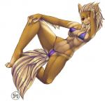 2014 anthro bra breasts camel_toe female hair lying mammal maxxmissions nipples nude pose smile solo thong underwear
Rating: Questionable
Score: 25
User: Numeroth
Date: February 07, 2014