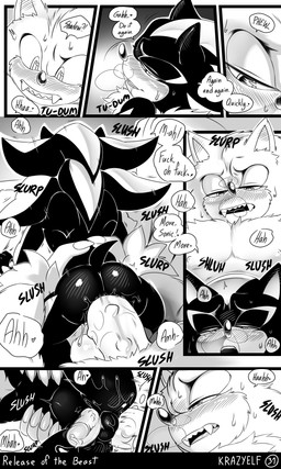 anal anal_fluids anal_penetration anthro big_hands big_nose big_penis black_nose blush blush_lines bodily_fluids body_blush body_grab breath butt_blush claws dialogue dripping drooling duo ear_blush fangs genital_fluids genitals huge_penis larger_male male male/male moan muscular muscular_anthro muscular_male penetration penile_spines penis precum precum_drip quills_(anatomy) saliva sex sharp_teeth size_difference speech_bubble spiked_penis spikes spikes_(anatomy) sweat sweaty_face teeth text vein veiny_penis krazyelf sega sonic_the_hedgehog_(series) sonic_unleashed shadow_the_hedgehog sonic_the_hedgehog sonic_the_werehog eulipotyphlan hedgehog mammal werecreature wereeulipotyphlan werehog 3:5 absurd_res black_and_white comic english_text hi_res monochrome