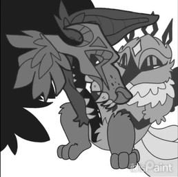 3_toes ambiguous/ambiguous ambiguous_gender beak bedroom_eyes blinking bodily_fluids cheek_tuft crotch_tuft dominant duo ears_up facial_tuft fangs feathers featureless_crotch feet feral feral_on_feral fluffy fluffy_chest foreplay fur fuzzy half-closed_eyes head_tuft larger_dom licking licking_crotch looking_at_another looking_at_partner lying narrowed_eyes neck_tuft on_back open_mouth paws pointy_ears predator/prey prick_ears saliva saliva_string seductive simple_background size_difference spread_legs spreading teeth toes tongue tongue_out tuft white_background screamer4snacks creatures_of_sonaria roblox avian canid canine canis frosflit mammal morcanix wolf 2d_animation animated better_version_at_source digital_media_(artwork) ibispaint_(artwork) loop monochrome no_sound short_playtime video watermark