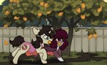 duo female feral food fruit lemon male plant marsminer hasbro lemon_stealing_whores my_little_pony bramble_patch_(werefoxie) pone_keith bat_pony equid equine horse mammal pony hi_res