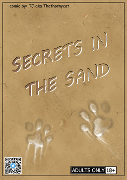 qr_code sand text zero_pictured thathornycat capitoline_ranch absurd_res colored comic cover english_text hi_res