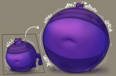 anthro before_and_after biped blue_body blue_fur blue_hair blueberry_inflation body_inflation body_size_growth clothed clothing creaking cross-eyed expansion expansion_sound_effect exposed_belly fur glorp hair half-closed_eyes heart_symbol hearts_around_head immobile inflation leopard_spots looking_down looking_down_at_self looking_pleasured male markings mind_break motion_lines muffled narrowed_eyes navel sequential_arrow size_transformation slorsh solo sound_effects spherical_inflation spots spotted_body spotted_fur sunken_limbs text tight_clothing transformation worried bebobeblue felid leopard mammal pantherine hi_res