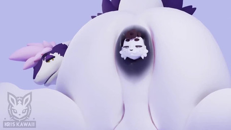 almost_fully_inside anal anal_head_gulp anal_vore anthro anus backsack balls butt duo genitals larger_pred male male/male rear_view size_difference vore kris-kawaii nintendo pokemon x_(kris-kawaii) generation_8_pokemon hisuian_form hisuian_typhlosion lagomorph leporid mammal pokemon_(species) rabbit regional_form_(pokemon) 16:9 3d_(artwork) 3d_animation animated digital_media_(artwork) short_playtime sound video widescreen