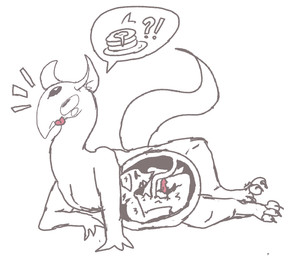 animal_genitalia animal_penis anthro canine_genitalia canine_penis duo erection female feral genitals male penis pregnant pregnant_female umbilical_cord unbirthing uterus vaginal vore woodhouse3d mythology canid canine canis domestic_dog dragon mammal mythological_carbuncle mythological_creature mythological_scalie scalie