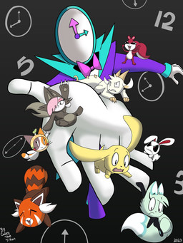 2_horns anthro black_body black_eyes black_fur black_nose blue_body blue_clothing blue_ears blue_fur blue_hair blue_suit blue_tail blue_topwear bow_tie brown_body brown_ears brown_fur brown_tail carrying_another claws clock clothing costume eyes_closed fake_claws female fur fursuit group hair hair_over_eye hand_holding happy holding_another horn long_ears male mismatched_ears multicolored_body multicolored_clothing multicolored_ears multicolored_fur multicolored_suit multicolored_topwear on_arm orange_body orange_ears orange_fur orange_tail pink_bow_tie pink_hair pink_nose pose purple_clothing purple_suit purple_topwear red_body red_ears red_fur red_tail scared scut_tail short_tail smile squirrel_tail standing suit tail tan_claws tan_horn text tongue topwear two_tone_body two_tone_clothing two_tone_fur two_tone_suit two_tone_tail two_tone_topwear whiskers white_body white_ears white_fur white_tail white_wool wool_(fur) yellow_body yellow_ears yellow_fur yellow_tail young young_anthro young_male codeythetitan chikn_nuggit mythology bezel_(chikn_nuggit) cheezborger_(chikn_nuggit) chikn_nuggit_(chikn_nuggit) cofi_(chikn_nuggit) fwench_fwy_(chikn_nuggit) hawt_saus_(chikn_nuggit) iscream_(chikn_nuggit) slushi_(chikn_nuggit) sody_pop_(chikn_nuggit) ailurid arctic_fox bovid calico_cat canid canine canis caprine domestic_cat domestic_dog dragon felid feline felis fox humanoid lagomorph leporid mammal mythological_creature mythological_scalie rabbit red_panda rodent scalie sciurid sheep tree_squirrel true_fox 2023 3:4 artist_name digital_media_(artwork) hi_res nonbinary_(lore)