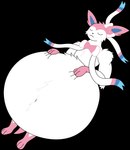 ambiguous_gender ambiguous_prey arm_tuft belly belly_grab belly_tuft big_belly bow_accessory bow_ribbon cheek_tuft chest_tuft ear_tuft elbow_tuft eyes_closed facial_tuft female female_pred feral feral_pred fur hands_on_belly hands_on_own_belly head_tuft lying multicolored_body multicolored_fur navel navel_outline navel_tuft obese obese_female obese_feral on_back overweight overweight_female overweight_feral png_file satisfaction satisfied satisfied_look shoulder_tuft simple_background solo tail transparent_background tuft unseen_prey vore mandro22 game_freak nintendo pokemon eeveelution generation_6_pokemon pokemon_(species) sylveon absurd_res alpha_channel hi_res