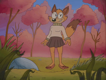 4_toes anthro assisted_exposure autumn barefoot blown_skirt bottomwear brown_body brown_fur butt clothed clothing convenient_censorship dipstick_tail eyewear faceplant falling feet female fur glasses leaf leaf_censor markings nails no_underwear orange_body orange_fur outside overbite partially_clothed rock skirt solo surprised sweater tail tail_markings toenails toes topwear turtleneck upskirt wide_eyed wind rockosedits melanie_(edtropolis) canid canine fox mammal 2d_animation 4:3 animated frame_by_frame