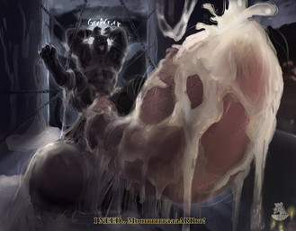 animal_genitalia animal_penis anthro balls bdsm big_balls bodily_fluids bondage bound candle chain cum cum_everywhere cum_on_ground dialogue excessive_cum excessive_genital_fluids feline_genitalia feline_penis genital_fluids genitals growling harness huge_balls hyper hyper_balls hyper_genitalia looking_pleasured male messy penile_spines penis solo nolow felid mammal pantherine 2021