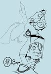 anthro bad_end death digestion fatal_vore female feral feral_vore solo unwilling_prey vore young ahichameleon avian bird domestic_cat felid feline felis lynx mammal pelecaniform pelican