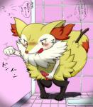 2014 3_toes 5_fingers balls black_fur blush braixen canine chest_tuft cottontail cum erection fennec feral fox fur japanese_text looking_down male mammal masturbation nintendo open_mouth penis penis_grab pokémon precum red_eyes restroom solo standing stick text toes toilet tongue translation_request tuft vein video_games white_fur wood yellow_fur
Rating: Explicit
Score: 2
User: Finchmaster
Date: February 06, 2014