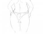 anthro clothed clothing clothing_pull female furgonomics mostly_nude nub_tail panties panties_down panty_pull partially_clothed solo thigh_gap underwear underwear_down underwear_pull r3drunner bear mammal 2d_animation 5:4 animated digital_drawing_(artwork) digital_media_(artwork) frame_by_frame monochrome portrait short_playtime three-quarter_portrait