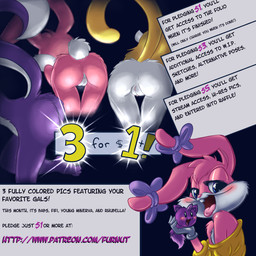 advertisement animaniacs anthro babs_bunny butt cub female fifi_la_fume furnut group lagomorph looking_at_viewer mammal minerva_mink mink mustelid patreon presenting presenting_hindquarters pussy rabbit raised_tail skunk tiny_toon_adventures tiny_toons tongue tongue_out tribble warner_brothers young
Rating: Explicit
Score: 7
User: furnut5158
Date: August 06, 2014 advertisement animaniacs anthro babs_bunny butt cub female fifi_la_fume furnut group lagomorph looking_at_viewer mammal minerva_mink mink mustelid patreon presenting presenting_hindquarters pussy rabbit raised_tail skunk tiny_toon_adventures tiny_toons tongue tongue_out tribble warner_brothers young
Rating: Explicit
Score: 7
User: furnut5158
Date: August 06, 2014