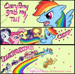 2011 adventure_(meme) applejack_(mlp) blonde_hair comic cowboy_hat cutie_mark dialog english_text equine female feral fluttershy_(mlp) friendship_is_magic group hair hat horn horse kitsukitsune meme multi-colored_hair my_little_pony pegasus pink_hair pinkie_pie_(mlp) pony purple_hair rainbow rainbow_dash_(mlp) rainbow_hair rarity_(mlp) text twilight_sparkle_(mlp) unicorn wings
Rating: Safe
Score: 13
User: 2DUK
Date: February 19, 2012
