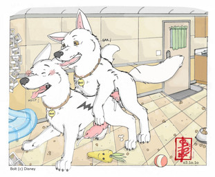 anal anal_penetration animal_genitalia animal_penis bite canine_genitalia canine_penis duo ejaculation erection feral feral_on_feral feral_penetrated feral_penetrating feral_penetrating_feral genitals humping intraspecies knot knotted_penis male male/male male_penetrated male_penetrating male_penetrating_male penetration penile penile_penetration penis selfcest sex square_crossover fennec_(artist) bolt_(film) disney bolt_(bolt) canid canine canis domestic_dog mammal