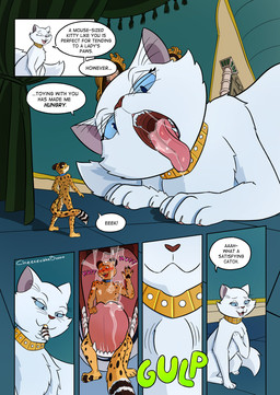 anthro anthro_prey black_lips blue_eyes blue_sclera bodily_fluids catchow collar collar_only duo extreme_size_difference feet female female_feral feral feral_pred fully_inside fur larger_female larger_feral larger_nude licking lips macro male male_anthro micro micro_anthro micro_male nude nude_anthro nude_female nude_male nude_micro open_mouth paws quadruped saliva sharp_teeth size_difference smaller_anthro smaller_male smaller_nude swallowing tail teeth text tongue tongue_out vore whiskers worship cheesecakebunno disney the_aristocats duchess_(aristocats) lio_(catchow) cheetah domestic_cat felid feline felis mammal comic digital_media_(artwork) english_text hi_res male_(lore)