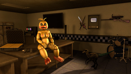 anthro arms_bent beak bent_legs beverage_dispenser biped breasts controller drum duo electronics female feral game_controller hands_on_legs hands_on_own_legs hands_on_own_thighs hands_on_thighs holding_both_legs holding_both_thighs legs_over_edge looking_at_viewer machine medium_breasts melee_weapon musical_instrument nipples non-mammal_breasts non-mammal_nipples nude over_edge percussion_instrument playstation_button_symbol playstation_controller sitting sword television weapon wireless_controller xboxking37 captainfreeman_(modeler) splinks_(modeler) coca-cola dualshock dualshock_4 five_nights_at_freddy's five_nights_at_freddy's_2 mountain_dew playstation playstation_4 scottgames sony_corporation sony_interactive_entertainment toy_chica_(fnaf) animatronic avian bird chicken dinosaur dromaeosaurid galliform phasianid prehistoric_species reptile robot saurischian scalie theropod velociraptor 16:9 2016 3d_(artwork) digital_media_(artwork) hi_res source_filmmaker_(artwork) widescreen
