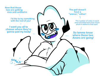 ambiguous_gender anthro belly belly_expansion belly_inflation belly_overhang blue_insides casual_exposure death dialogue digestion expansion fatal_vore fully_inside fur holding_belly horn humanoid_pred inflation lying mouth_shot on_front open_mouth overweight relaxing rumbling_stomach slightly_chubby soft_vore solo sound_effects tail talking_to_viewer text thick_tail vore white_body white_fur anonymous_artist exxy_(4chan) human humanoid hybrid mammal digital_drawing_(artwork) digital_media_(artwork) english_text shaded