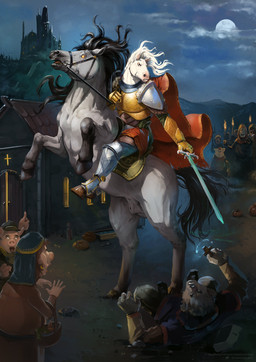 animal_genitalia anthro armor balls beady_eyes brown_hair castle church clothed clothing cross ear_piercing ear_ring female female_anthro feral fully_sheathed genitals hair holding_cross holding_melee_weapon holding_object holding_sword holding_weapon lying male male_anthro male_feral melee_weapon narrowed_eyes night on_back open_mouth outside piercing riding ring_piercing sheath side_view sitting standing sword weapon white_balls white_hair yellow_eyes satanic_monkey canid canine domestic_pig equid equine horse mammal suid suine sus_(pig) absurd_res hi_res
