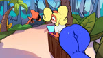 anthro blonde_hair butt butt_slap clothed clothing duo female green_eyes hair long_hair male male/female simple_background slap spanking kranson activision crash_bandicoot_(series) coco_bandicoot crash_bandicoot bandicoot humanoid mammal marsupial 16:9 animated hi_res no_sound short_playtime webm widescreen brother_(lore) brother_and_sister_(lore) incest_(lore) sibling_(lore) sister_(lore)