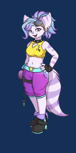 anthro belt breasts clothing collar crop_top ear_piercing electronics eyewear eyewear_on_head female footwear gloves goggles goggles_on_head handwear headphones looking_at_viewer medium_breasts open_mouth piercing shirt shoes simple_background solo thick_thighs topwear transparent_background wide_hips theparagon ratchet_and_clank sony_corporation sony_interactive_entertainment fan_character harmony_the_lombax lombax mammal 1:2 alpha_channel hi_res shaded